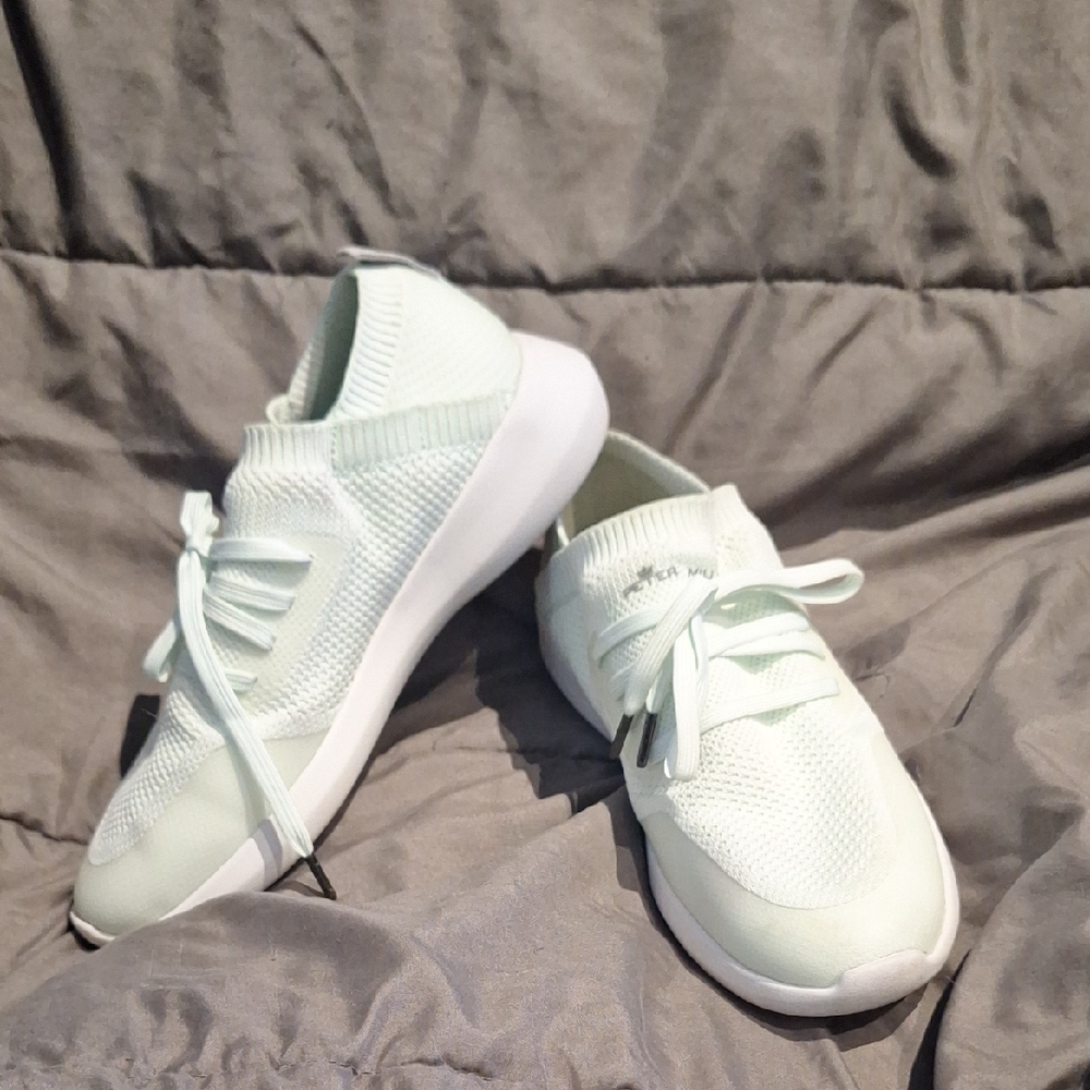 Peter Millar Hyperlight Glide Mint Green Tennis Shoes Size 9